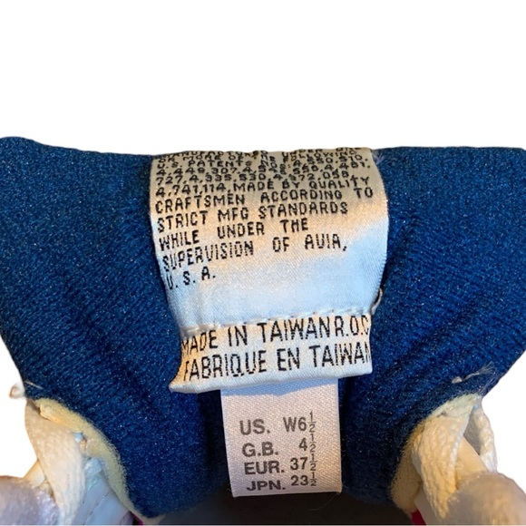 Vintage 1990 dead stock Avia 615 aerobic sneakers size 6 women - Picture 8 of 13